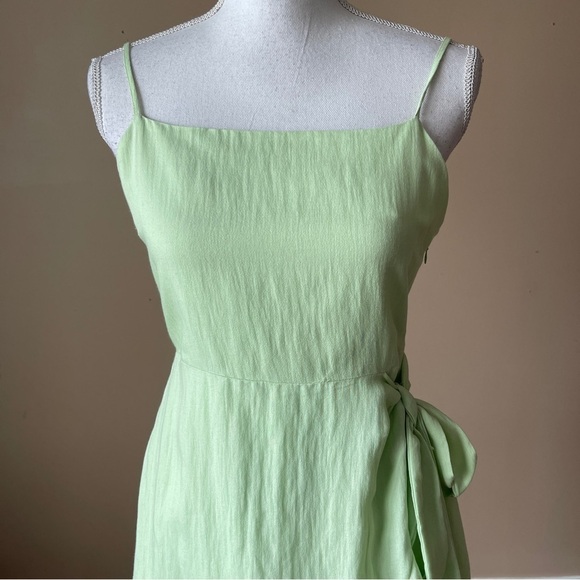 COTTON CANDY LA | Lime Green Mini Dress Dress Sz M - Picture 2 of 7